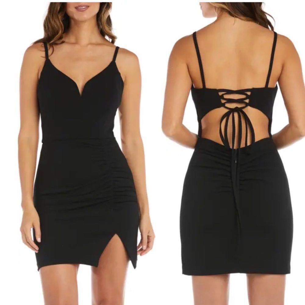 MORGAN & CO. Cutout Ruched Body-Con Dress ❤️IN STORES❤️